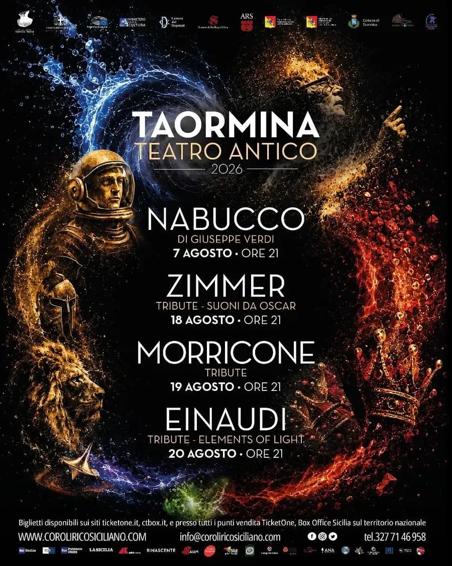Catania Philharmonic Orchestra — Nabucco al Teatro Antico di Taormina